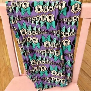 Minnie Mouse Disney LuLaRoe TC Leggings